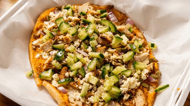 Hot Fiesta Flatbread.